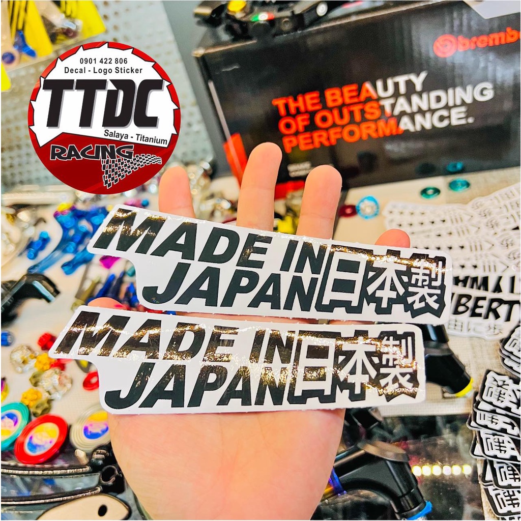 Tem Lẻ Decal Logo Sticker Japan ✌🇹🇭
