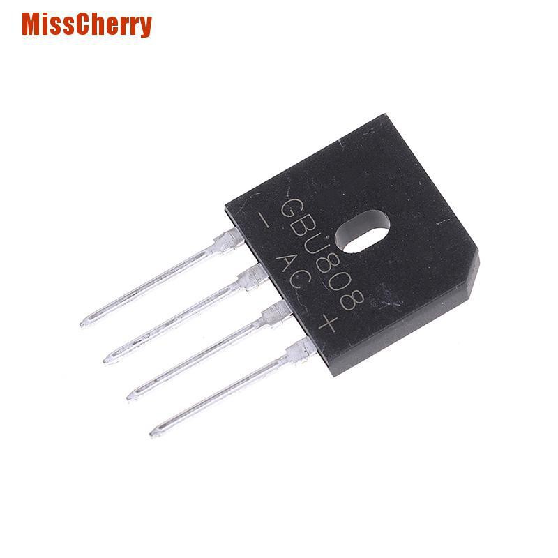 Bộ 5 Chip Tiết Kiệm Ic Gbu808 800v Chất Lượng Cao