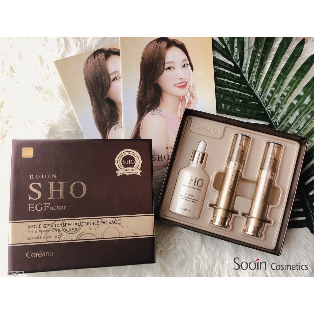 [NXT] Bộ sản phẩm chăm sóc da chuyên sâu RODIN SHO SPECIAL DOUBLE PACKAGE