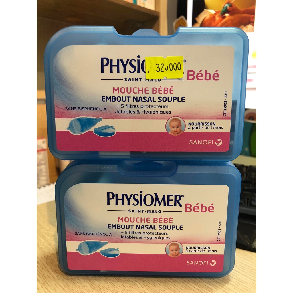 HÚT MŨI CHO BÉ PHYSIOMER BÉBÉ