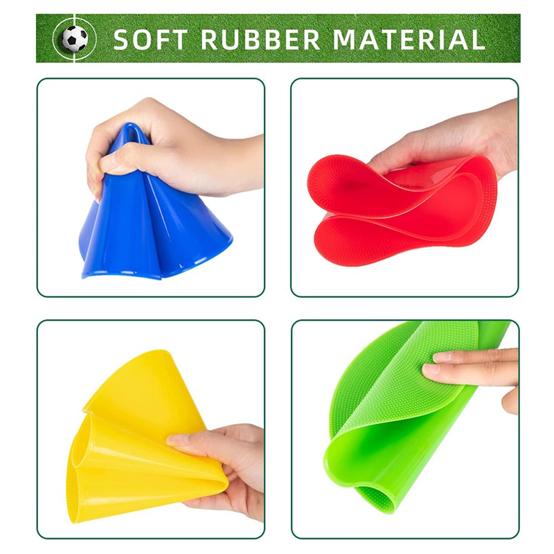 Bộ 12 Bút Màu Đánh Dấu Vị Trí Bóng Đá/Bóng Rổ/Đá Bóng Nhiều Màu Chống Trượt