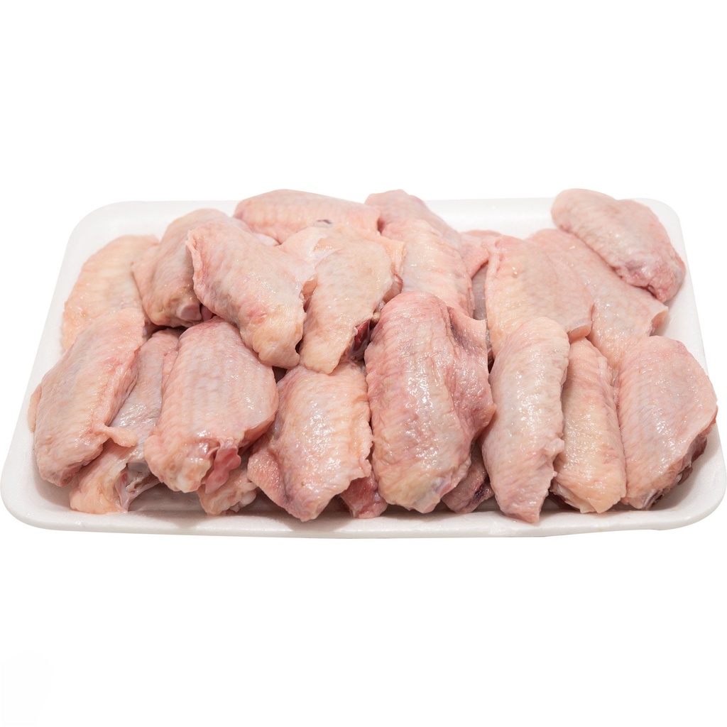 Cánh gà khúc giữa khay 500gr không mạ băng  3M FOOD GC