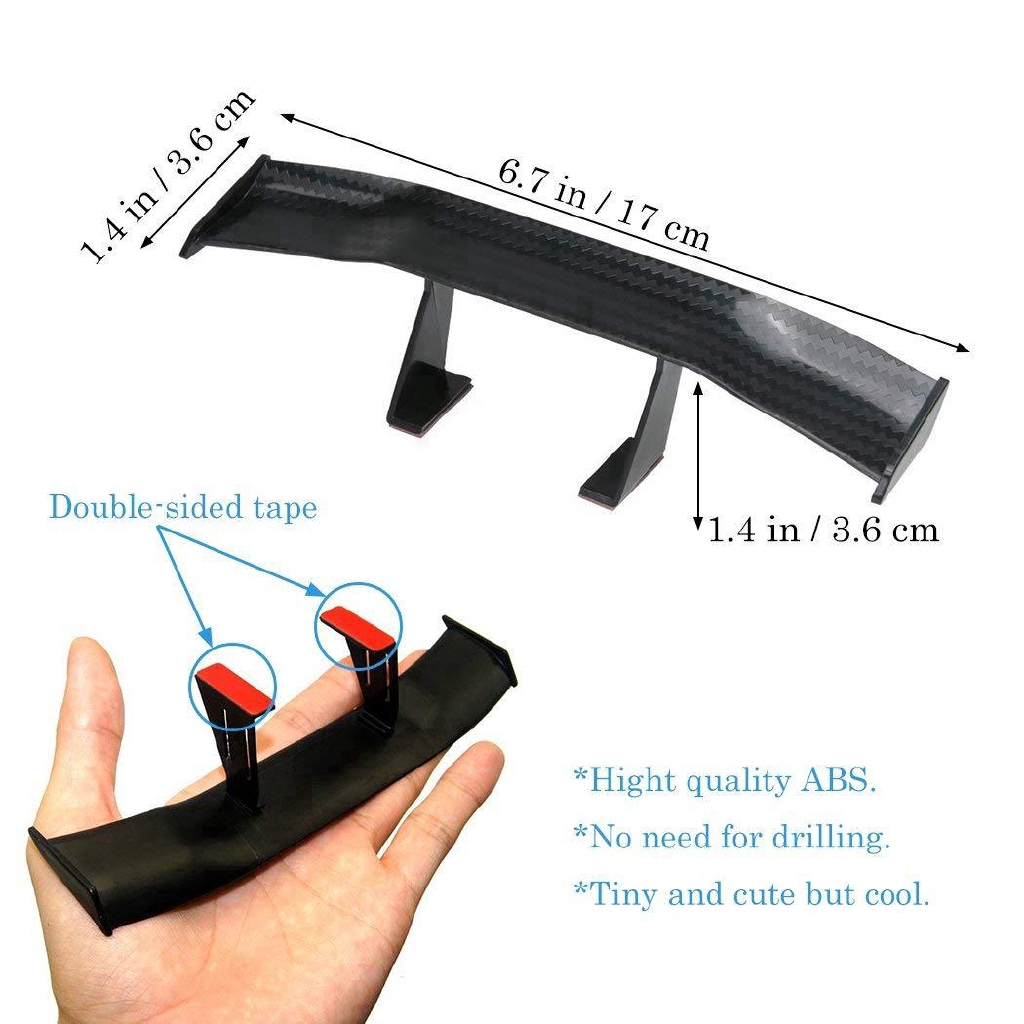 Cánh Lướt Gió Trang Trí Đuôi Xe Ô Tô 6.7 Inch Độc Đáo