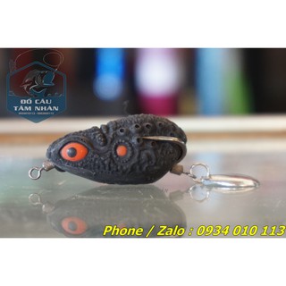 Mồi câu cá lóc Toad Frog - Made in Thailand