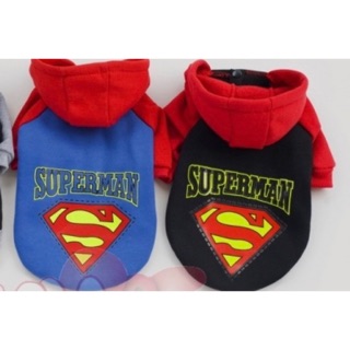 Áo nỉ chó mèo Superman