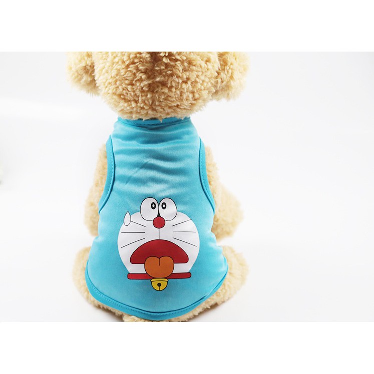 Áo ba lỗ Doraemon chó mèo