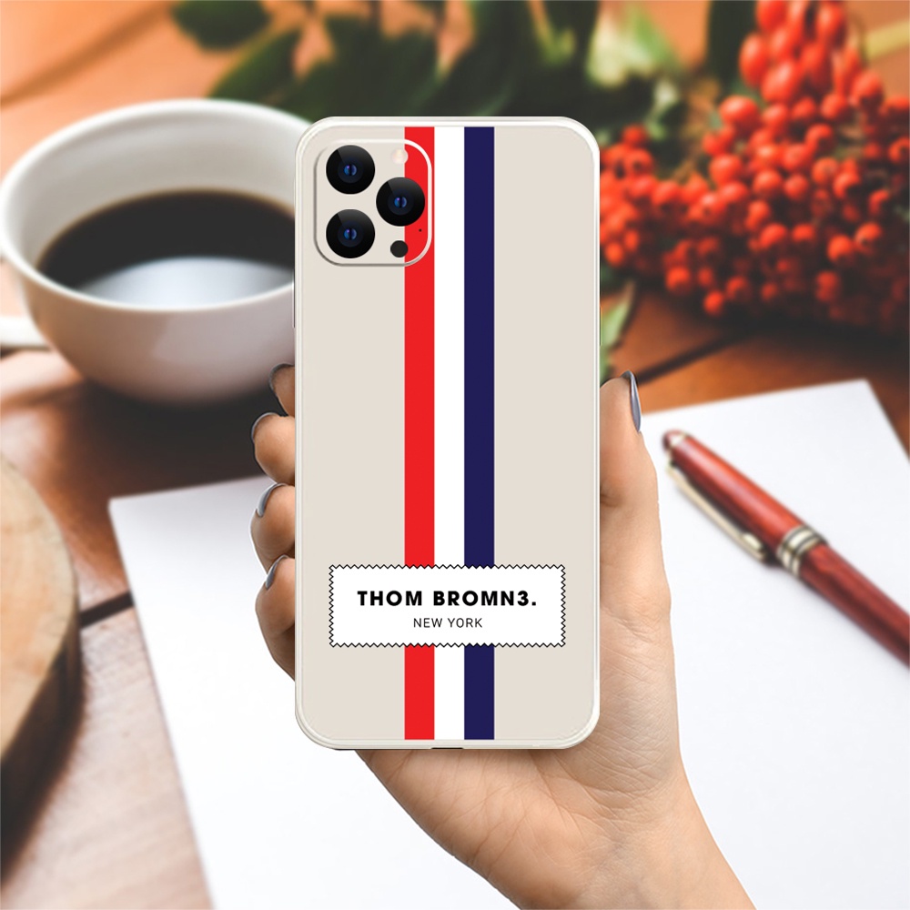 Ốp lưng cạnh vuông Samsung A10/A30S/A72/A50S/A32/...viền bảo vệ camera hình Thom Bromn 3