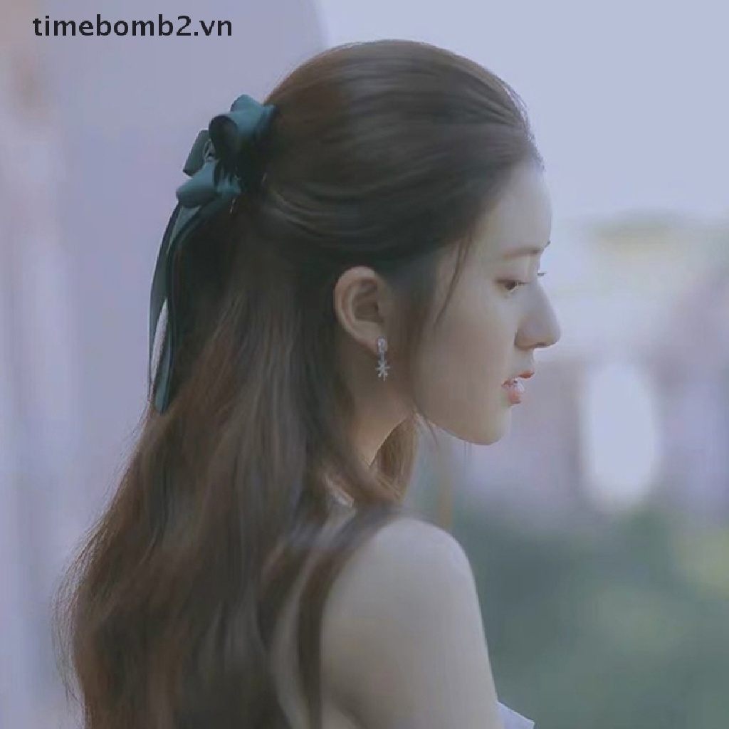 Kẹp Tóc Hình Nơ Lớn Dễ Thương Cho Bé Gái