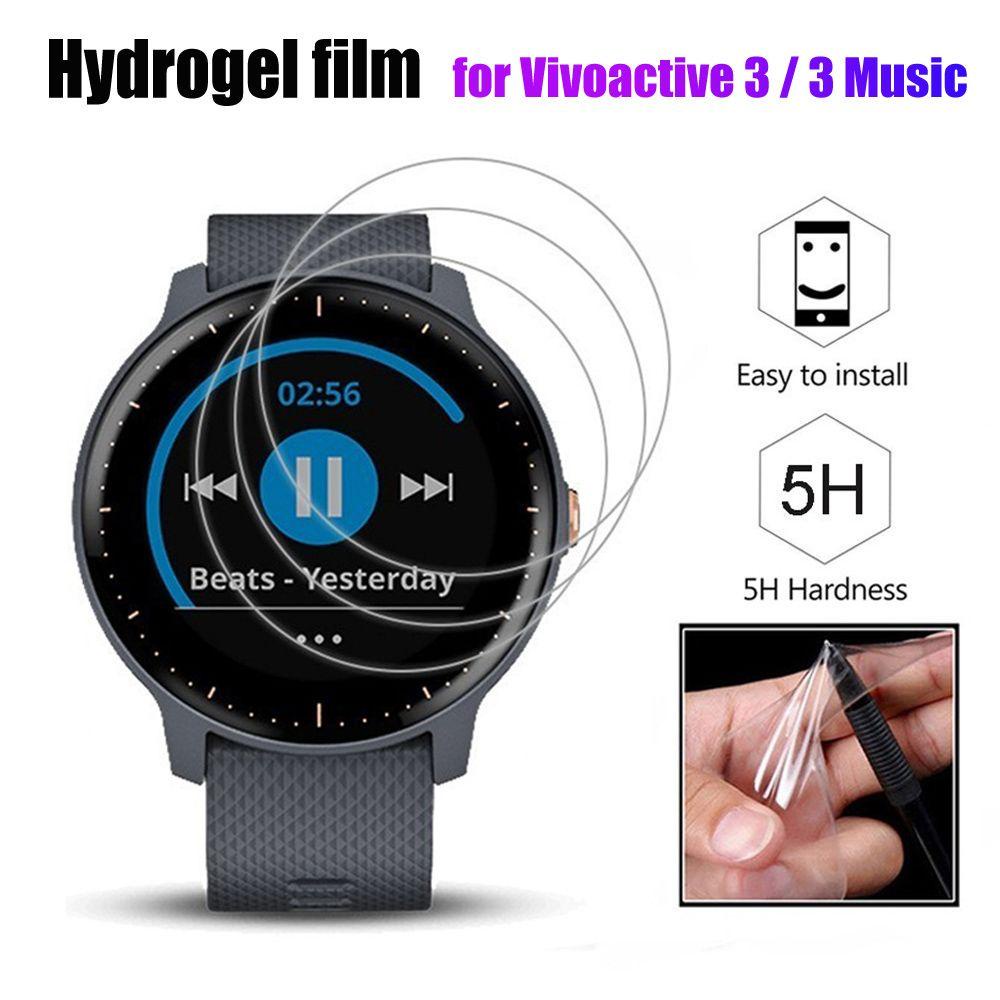 JONYE Set 1 / 2 / 3 MiếNg DáN TPU BảO Vệ MàN HìNh Cho ĐồNg Hồ Garmin Vivoactive 3 Music HD