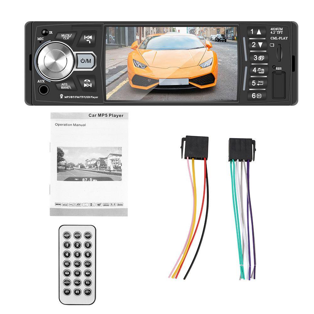 MYRONGVN Đầu MP5 USB / AM / FM / RDS Kết Nối Điện Thoại Gắn Bảng Điều Khiển Xe Hơi