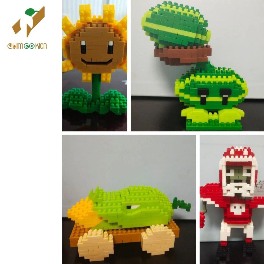 Đồ chơi lắp ráp xếp hình lego Plants vs Zombies