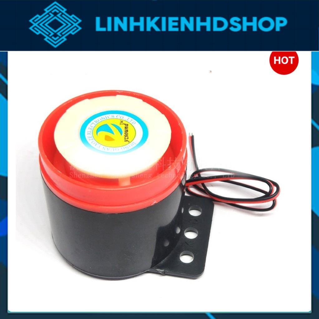 Còi hú báo động 12V CBJ-1 loại tốt/ báo động thang máy/ báo động chống trộm