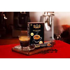 Cà Phê Đen Hòa Tan Espresso KING COFFEE - Hộp 15 gói x 2.5g