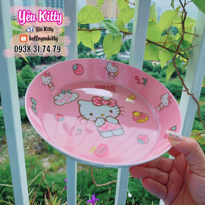 DĨA TRÒN SÂU HELLO KITTY