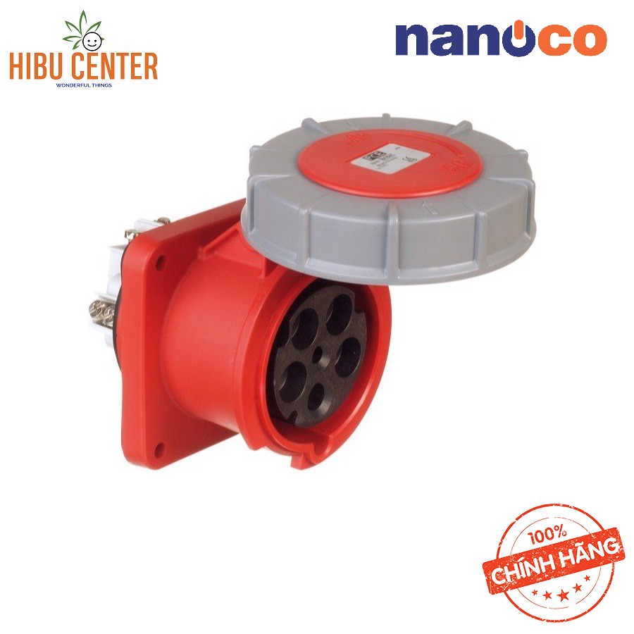 Ổ Cắm Gắn Âm Loại Kín Nước Dạng Thẳng NANOCO Hàng Chính Hãng – HIBUCENTER