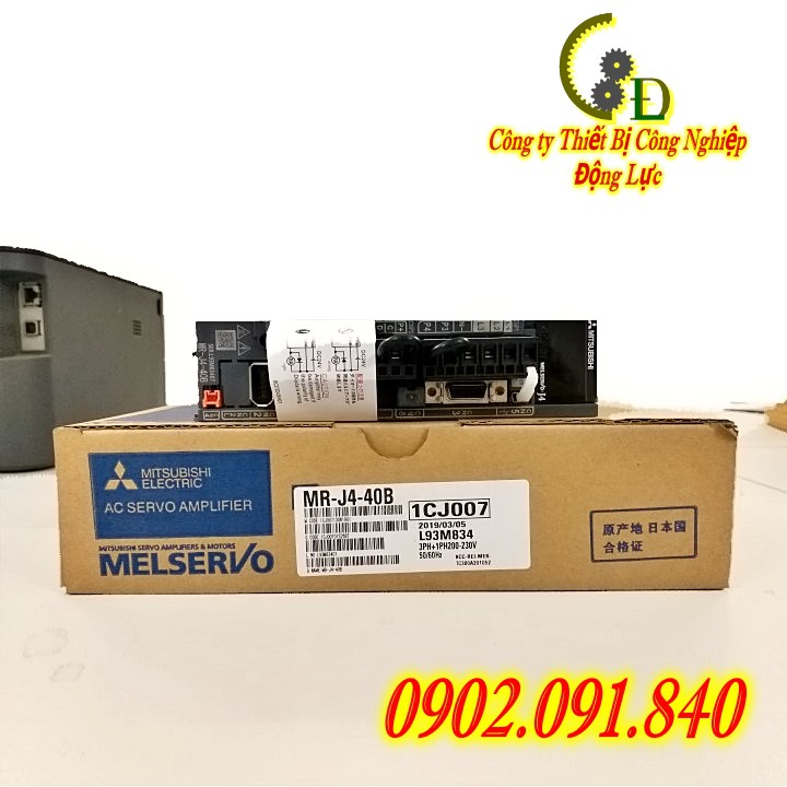 BỘ Điều khiển SERVO DRIVER AMPLIFIER MR-J4-40B MITSUBISHI Chính Hãng Rẻ Nhất