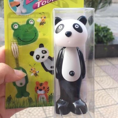 Bàn chải đánh răng trẻ em có nắp bật ngộ nghĩnh cho bé