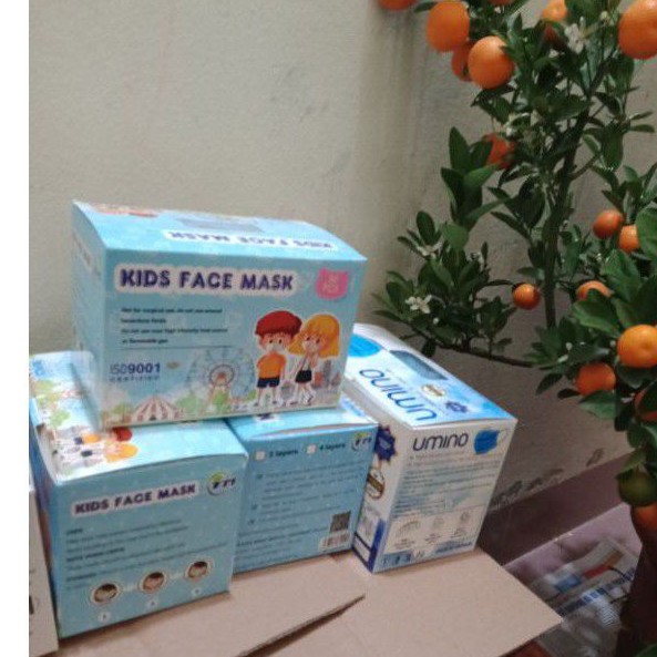 Khẩu Trang Trẻ Em Kids Face Mask [ Hộp-50 chiếc]