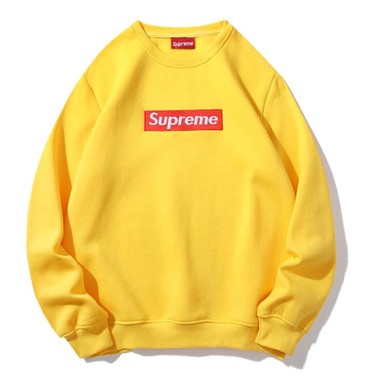 Thời Trang Áo Hoodie Lót Nhung Thêu Chữ Supreme Cá Tính Cho Nam Và Nữ | BigBuy360 - bigbuy360.vn