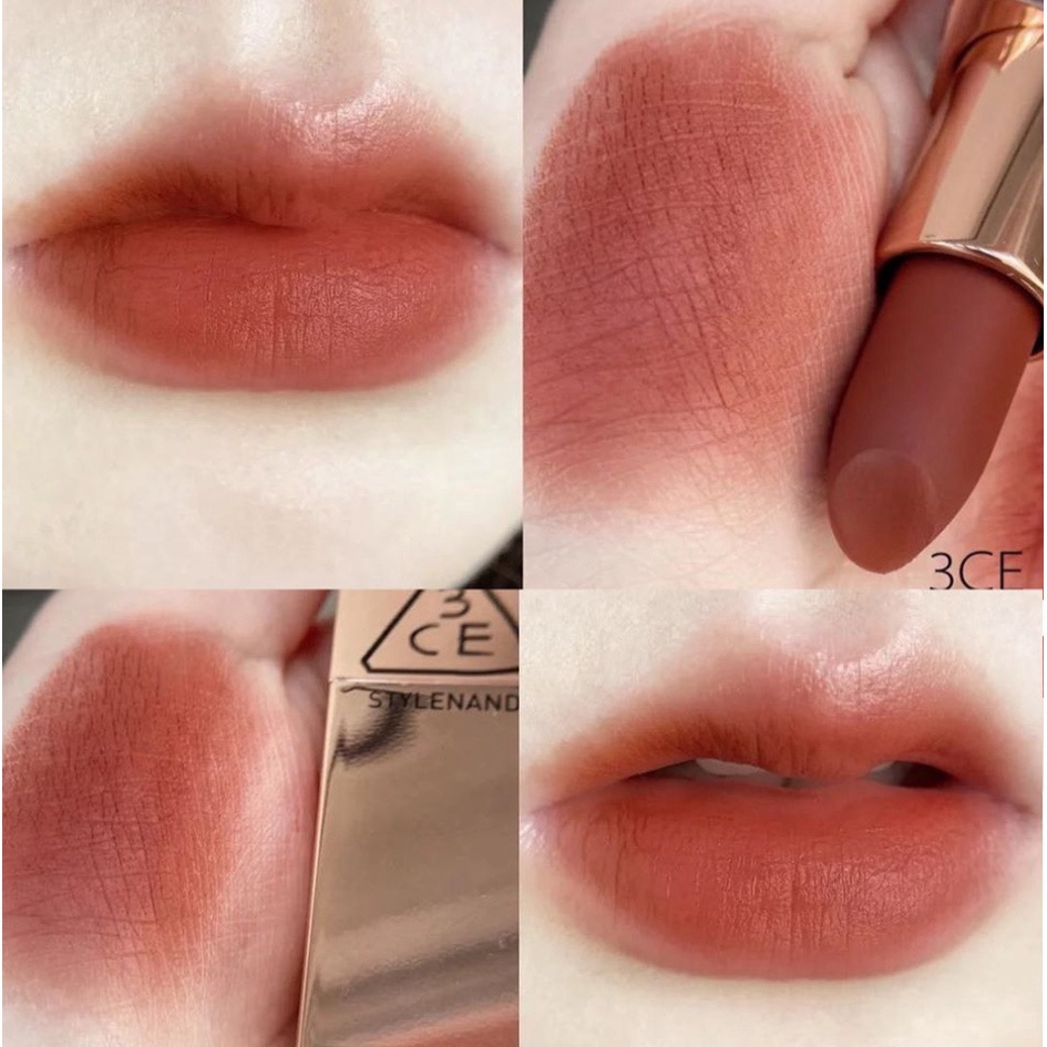 Son thỏi lì mịn môi 3.CE Stylenanda Matte Lip Color - CSTOREVN