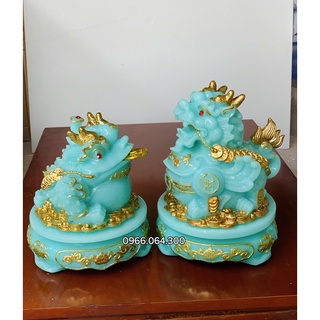 Cặp cóc ngậm tiền đá, cặp cóc tỳ đá phong thuỷ, thiềm thừ phong thuỷ chiêu tài đá- tỳ hưu đá