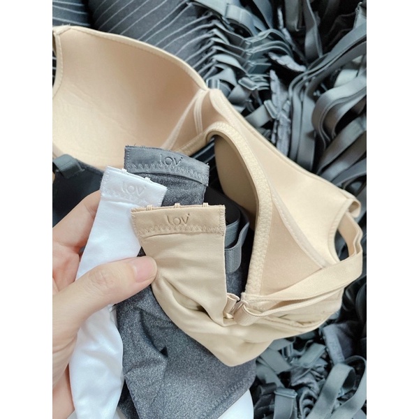 1 Gram Áo Ngực Áo Lót Nữ Không Gọng LOV Xuất Khẩu Mềm Thoáng Khí Thoải Mái 32 34 36 38