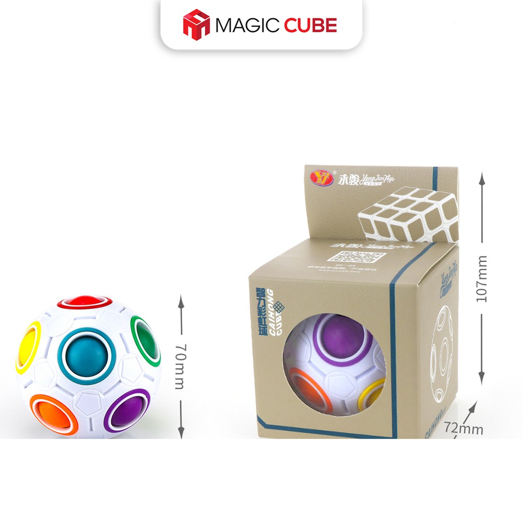 Rubik Biến Thể Yongjun Magic Rainbow Ball Rubik's Cube YJ0333