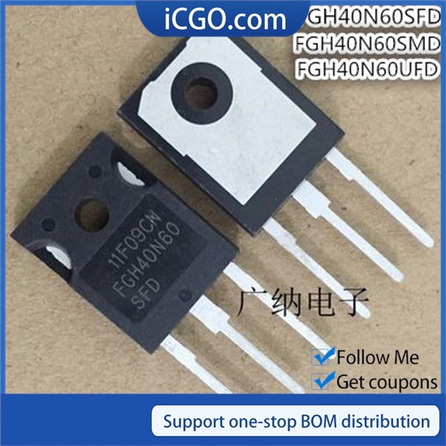 FGH40N60SFD FGH40N60 40N60SFD biến tần máy hàn 40A / 600V IGBT triode Bagong tatak