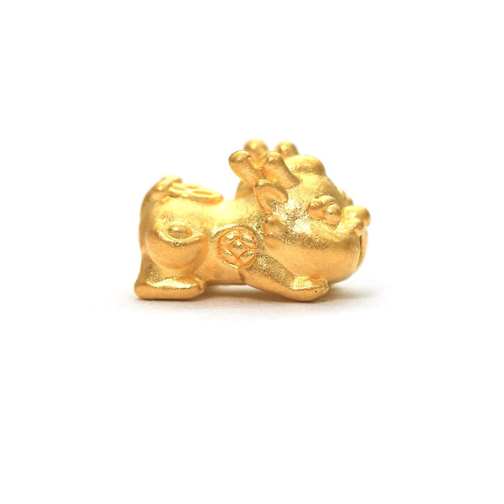 Charm Vàng 24K Tỳ hưu baby - Tết dây handmade miễn phí - Ancarat