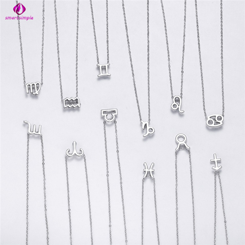 Vòng Cổ Nữ Có Mặt Biểu Tượng Cung Hoàng Đạo Phong Cách Thời Trang Độc Đáo