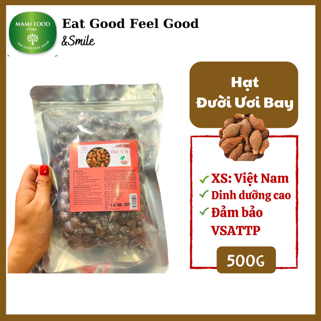 Hạt đười ươi bay cao cấp xuất sứ Việt Nam 300gr, 500gr