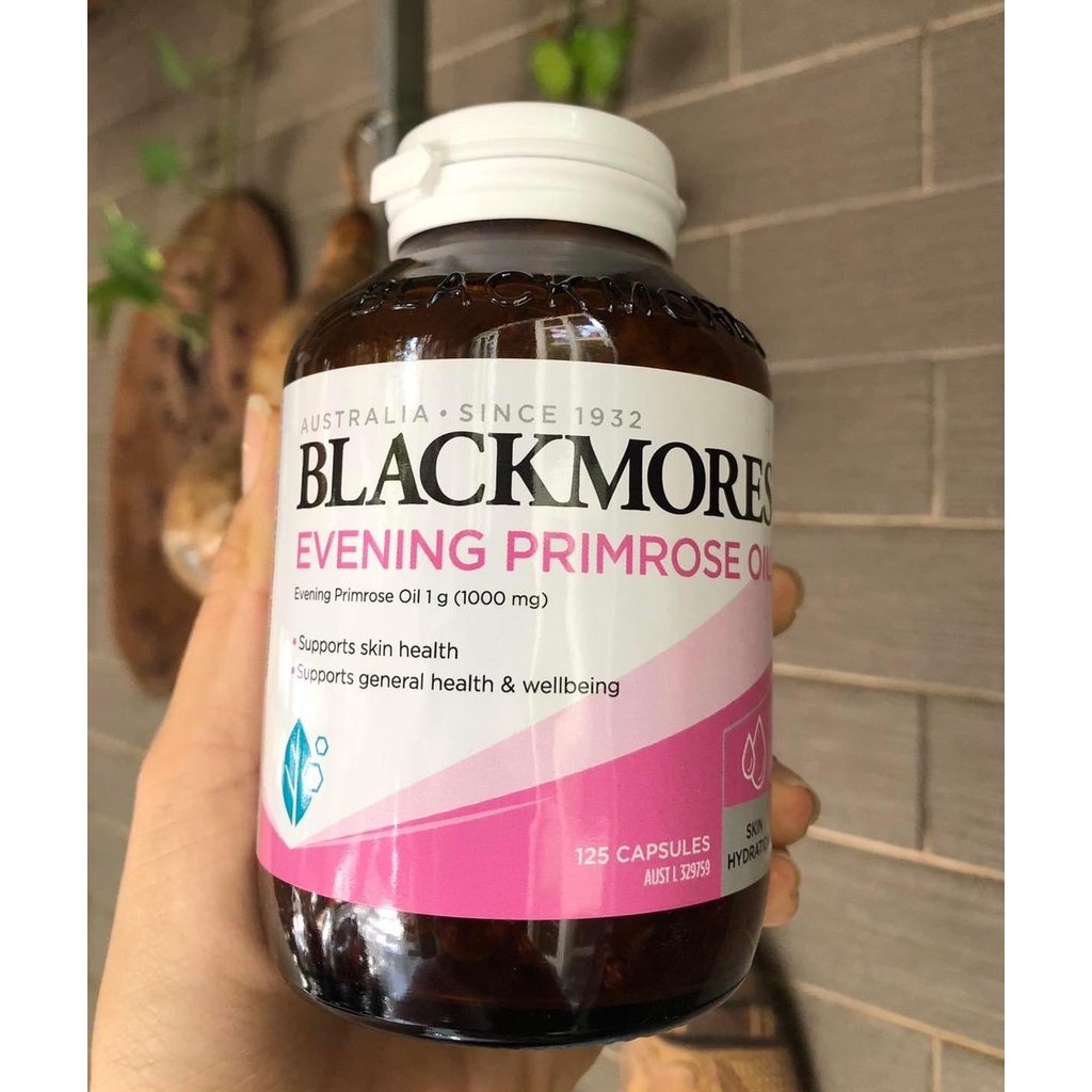 Tinh dầu Hoa Anh Thảo Blackmores Evening Primrose Oil 190 viên - Xuất xứ Úc