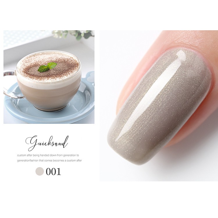 Sơn Gel AS| Mã LJ | Màu Nhũ Cát