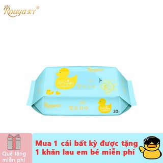 Tã/bỉm dán sơ sinh Rouya NB (Cho bé dưới 5kg) - Gói 80 miếng