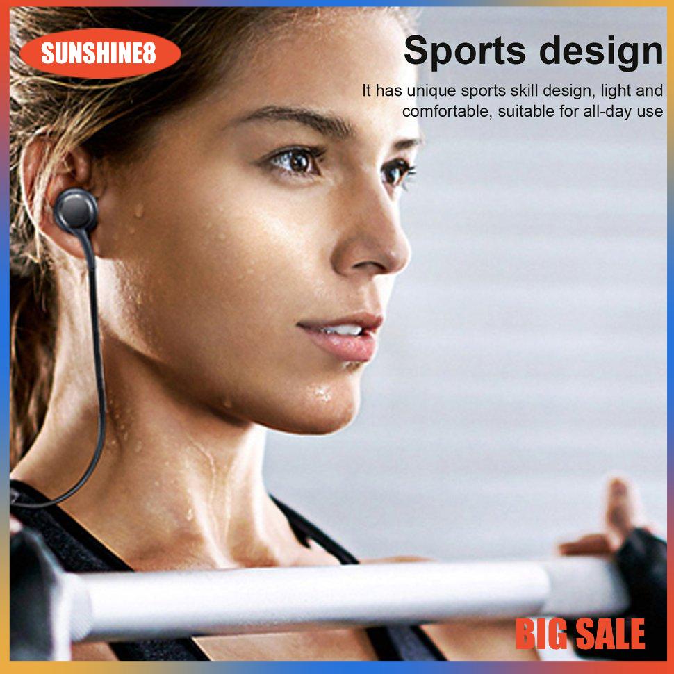 【SUN】Stereo In-Ear Earphones With Mic Wired Headset For Samsung Galaxy S8 S8Plus