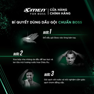 Dầu Gội Nước Hoa X-men For Boss Motion 650gr