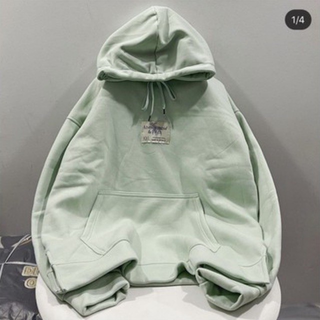 Áo Hoodie Thêu màu XANH MINT cực đep [Form Rộng unisex Nam / Nữ ] (Hình thật 100% vải nỉ lót bông siêu mịn) Freeship 🖤 | BigBuy360 - bigbuy360.vn