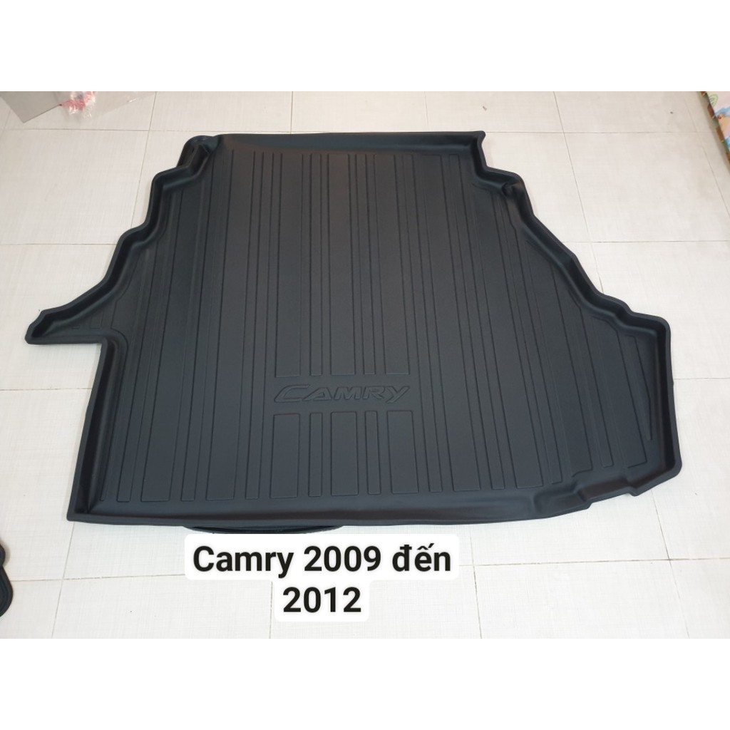 [Mã LIFEAUMAY giảm 10% tối đa 30k đơn 150k] Lót cốp nhựa dẻo xe Camry 2007 đến 2012