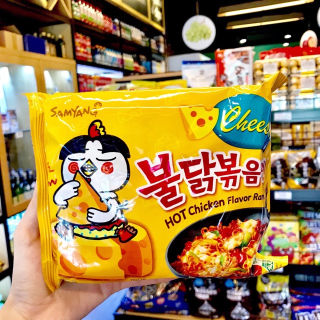 Mì phô mai hàn quốc
