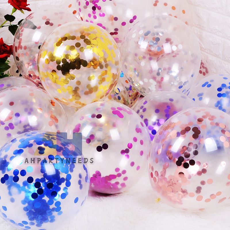 Set 10 Bong Bóng 12Inch Trang Trí Tiệc Cưới/Sinh Nhật Nhiều Màu Sắc Xinh Xắn