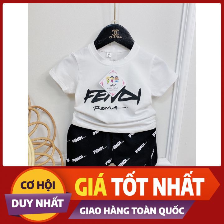 Quần Áo Trẻ Em ✅ Set kaki in thương hiệu bé trai siêu hot hit, sành điệu mặc vào bao bảnh trai ❤️