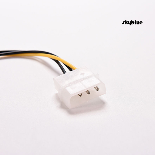 Bộ 5 Dây Cáp Chuyển Đổi 4-pin Molex / Ide Sang 3-pin Cpu Dài 20cm