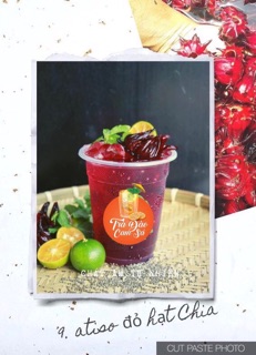 Combo 250gr Trà + 500gr Mứt Atiso đỏ (Lạc thần, Hibiscus, Bụp giấm)