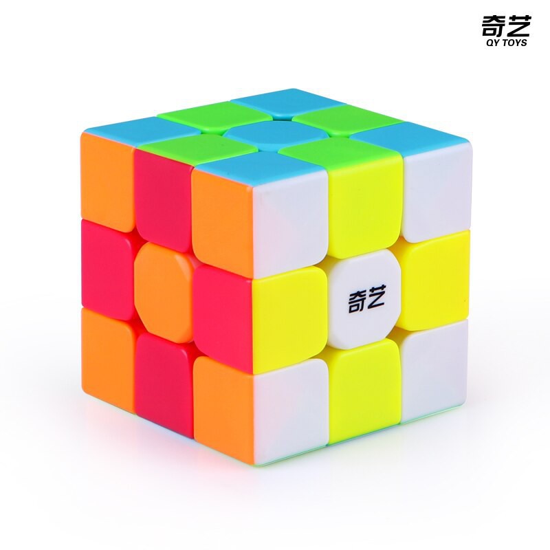 Rubik 3 Tầng QY0934 Stickerless Xoay Trơn, Không Rít, Rubic 3x3 Không Viền