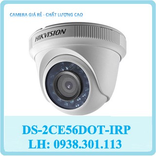 Camera hd-tvi dome hồng ngoại 2.0 megapixel hikvision ds-2ce56d0t-irp