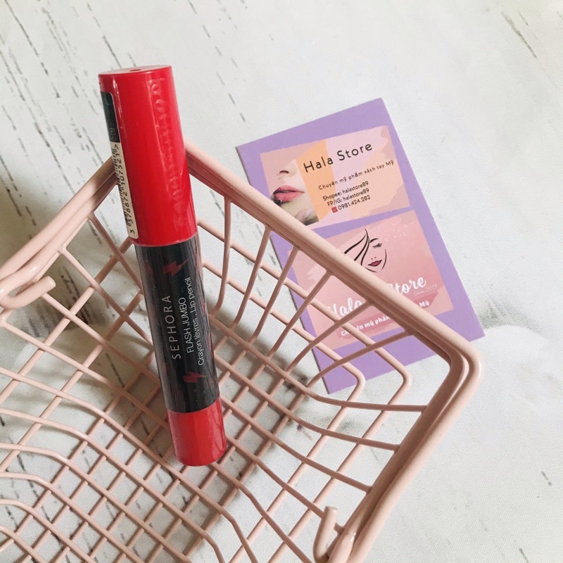 Sephora ✨ Son bút chì Flash Jumbo Instant Red