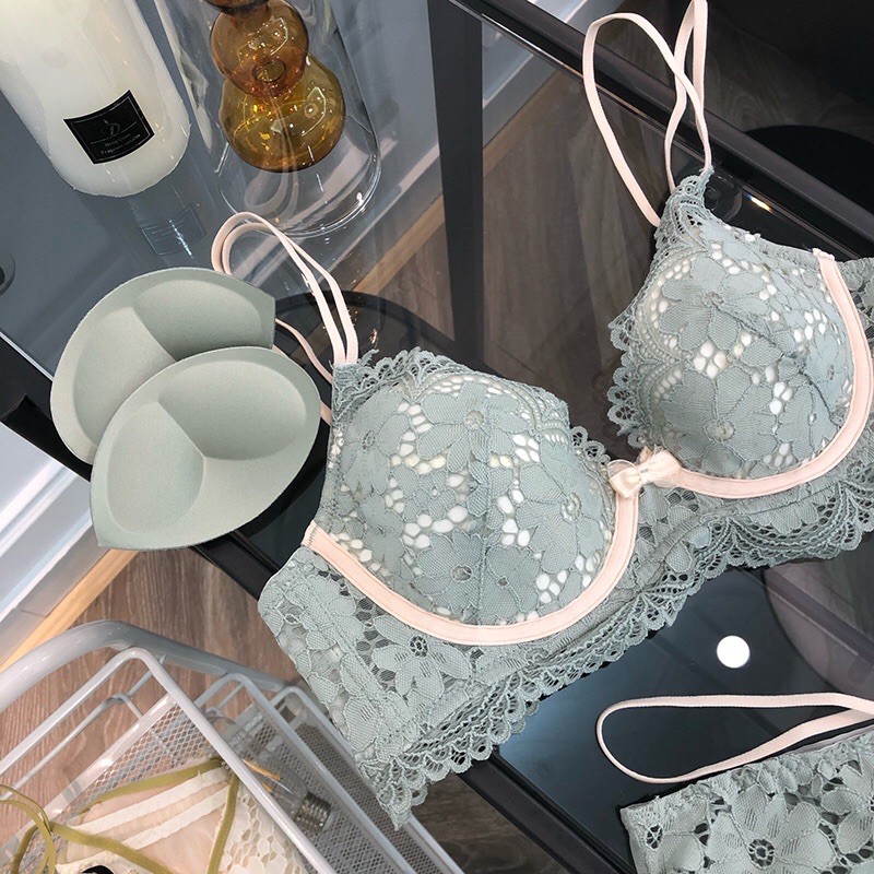 Bộ Lót Nâng Ngực Siêu Mềm Có Đệm Nâng Ngực Tháo Dời SET7076 | BigBuy360 - bigbuy360.vn