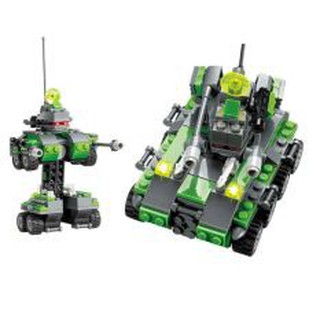 Bộ Đồ Chơi Lắp Ghép Mô Hình Robot, Ô tô 2in1
