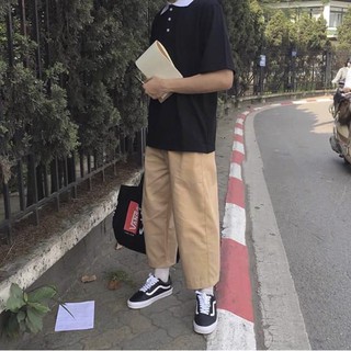 Pants kaki trơn unisex