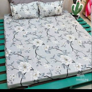 Ga trải giường Cotton kèm 2 gối